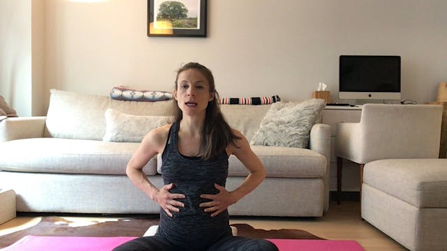Prenatal/Postnatal Pilates - 45 min - Nicola B.