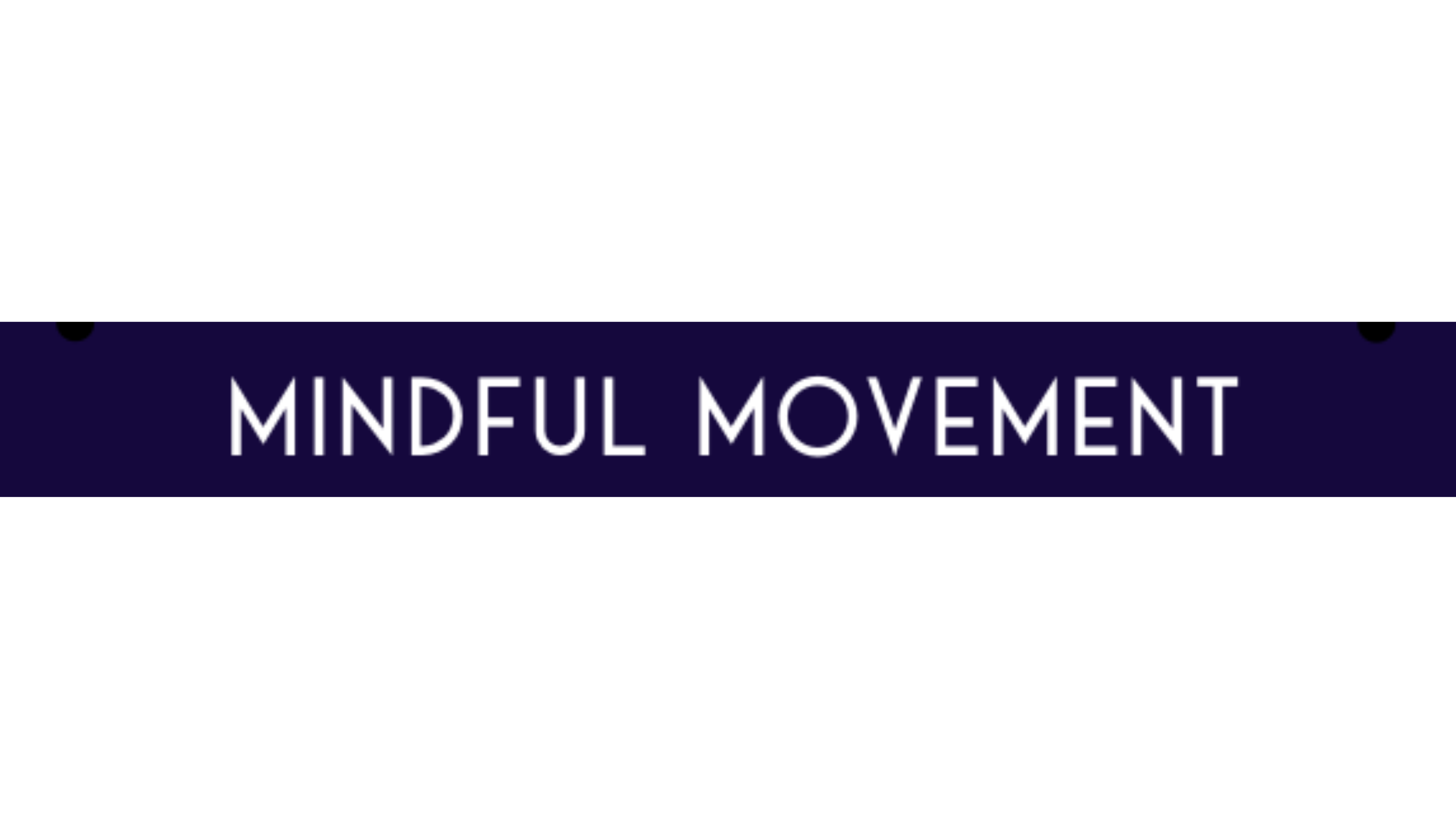 Mindful Movement 7-day Schedule