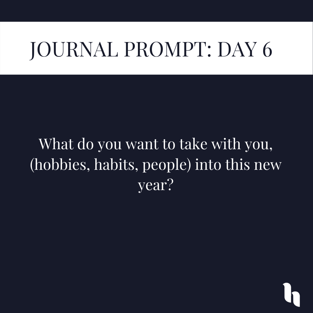 Journal Prompt: Day 6