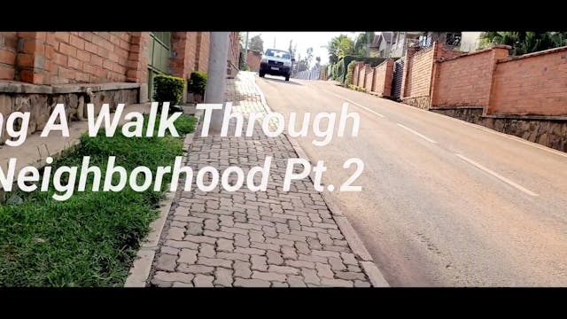 Taking A Walk Through The Neighborhoo...