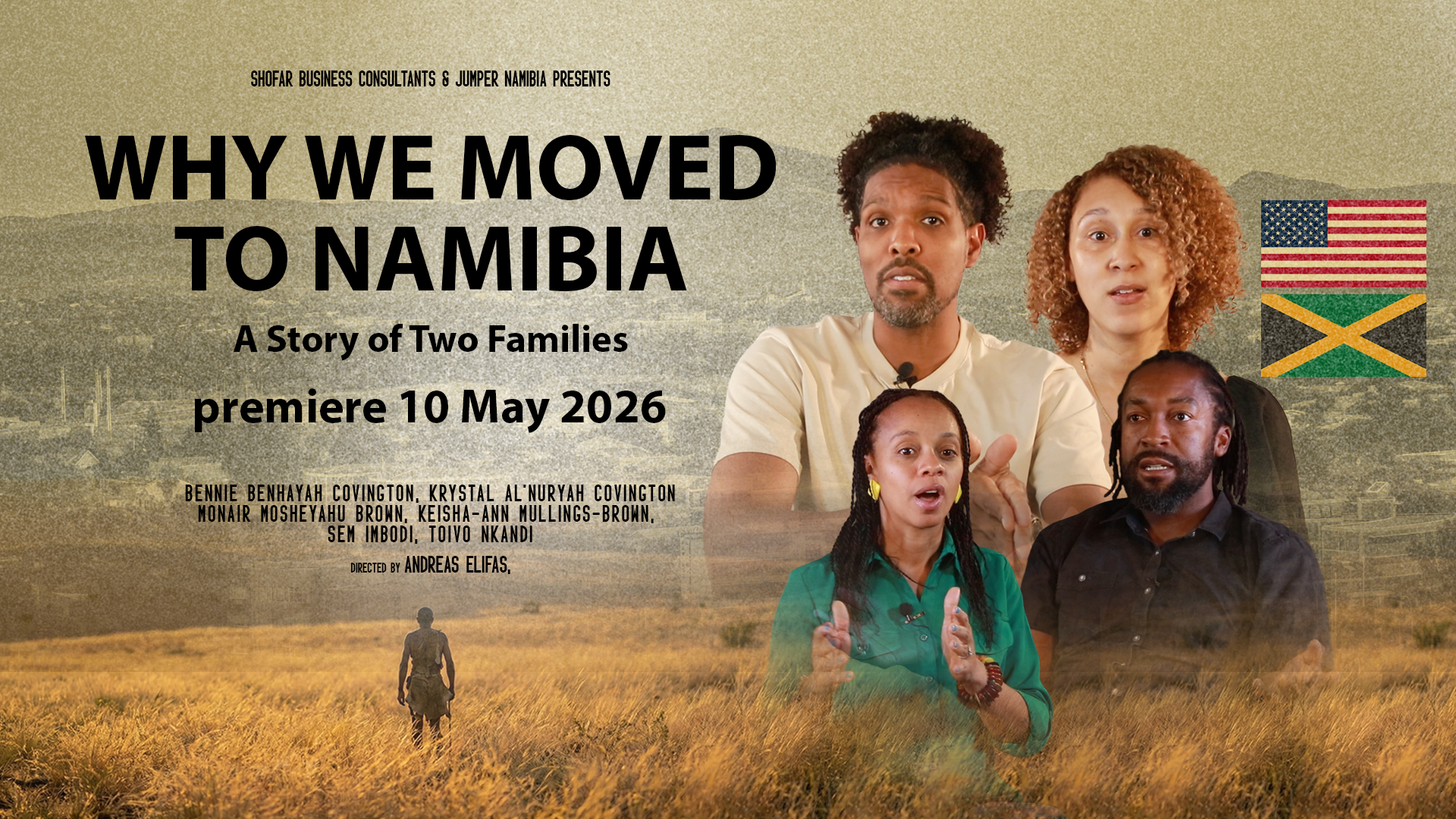 WHY WE MOVED TO NAMIBIA  -  A Story of Two Families (Documentary)