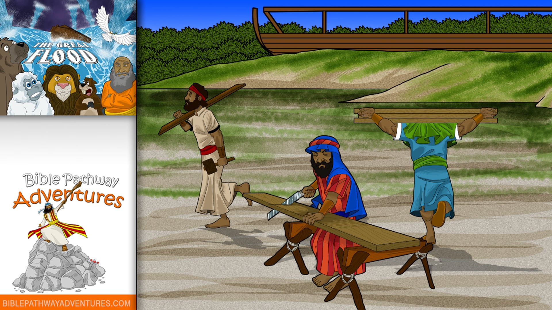 5. The Great Flood (Noah's Ark)