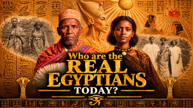 WHO ARE THE REAL EGYPTIANS TODAY? DNA...