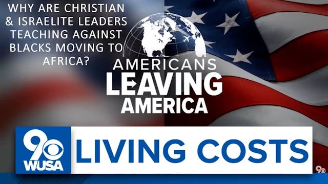 IS LEAVING AMERICA FOR AFRICA BIBLICA...