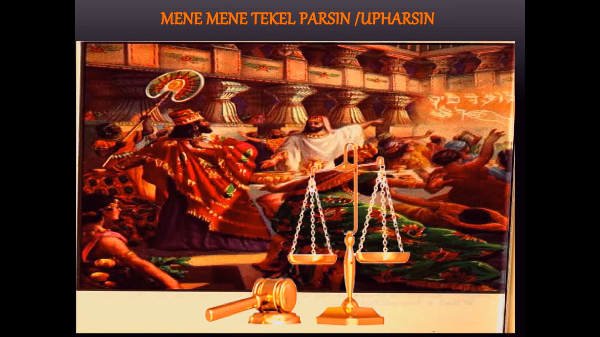MENE MENE TEKEL PARSIN-UPHARSIN USING ABAGUSII - SWAHILI HEBREW BANTU CODE