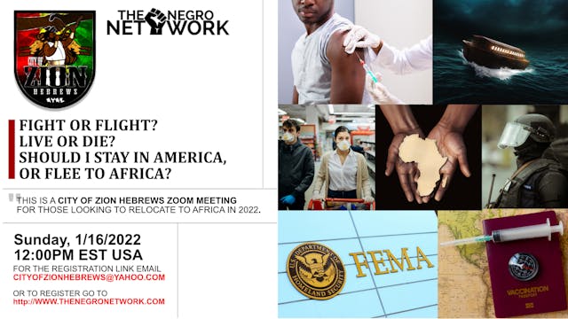 CITY OF ZION - FIGHT OR FLIGHT? SHOUL...