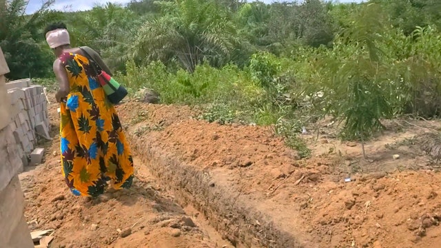 Achuty Kendra hanging out at Asebu land (Cape Coast, Ghana) with us today!