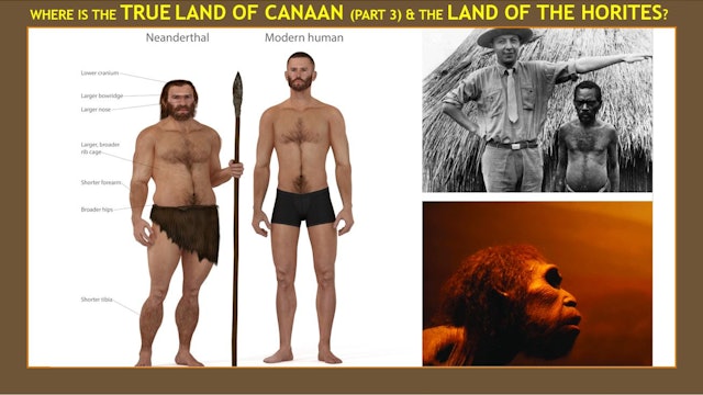 WHERE IS THE TRUE LAND OF CANAAN? PART 3 / WHERE IS THE LAND OF THE HORITES?