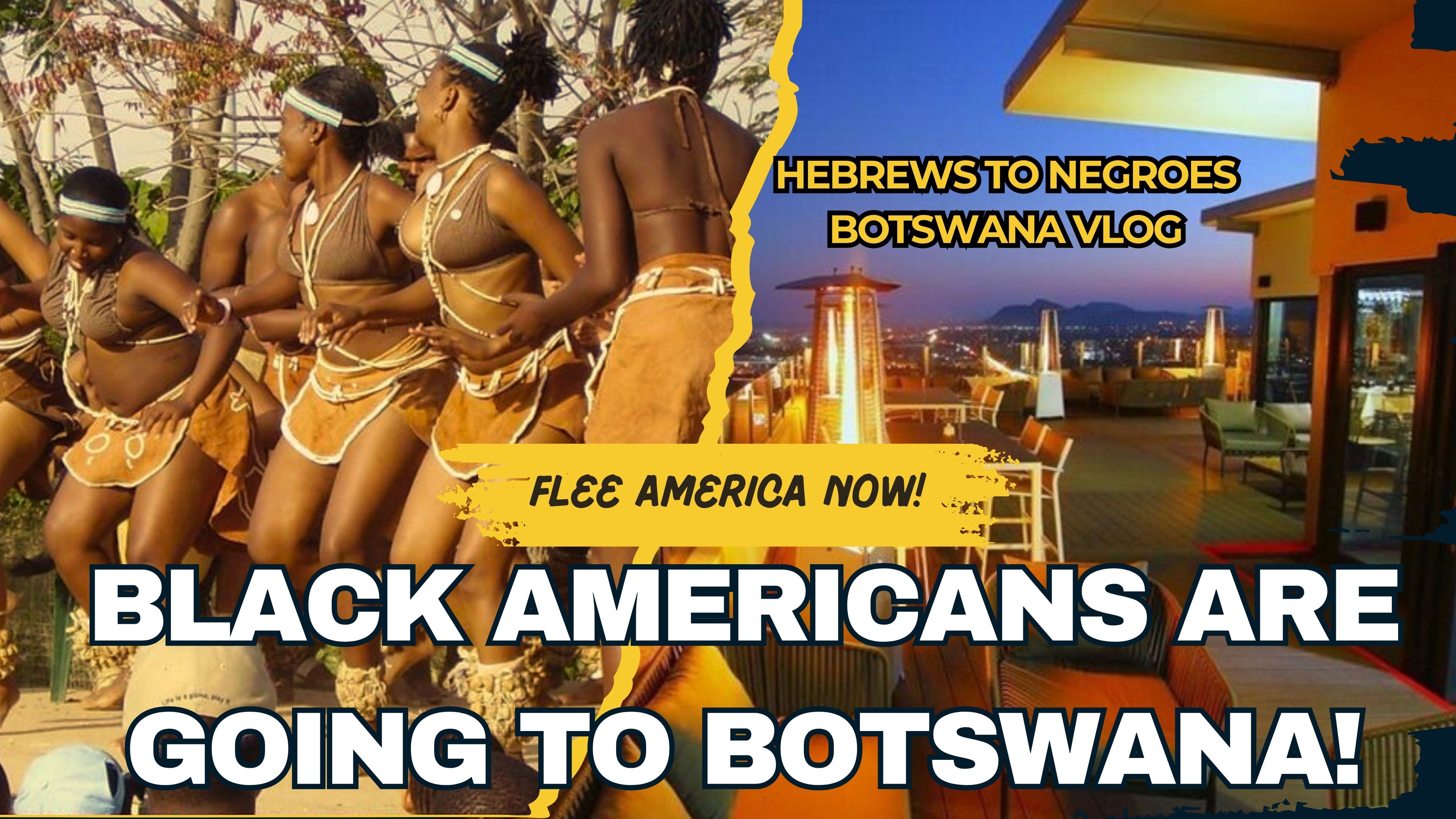 HEBREWS TO NEGROES 2ND TRIP TO BOTSWANA.  THERE IS A GOOD REPORT!