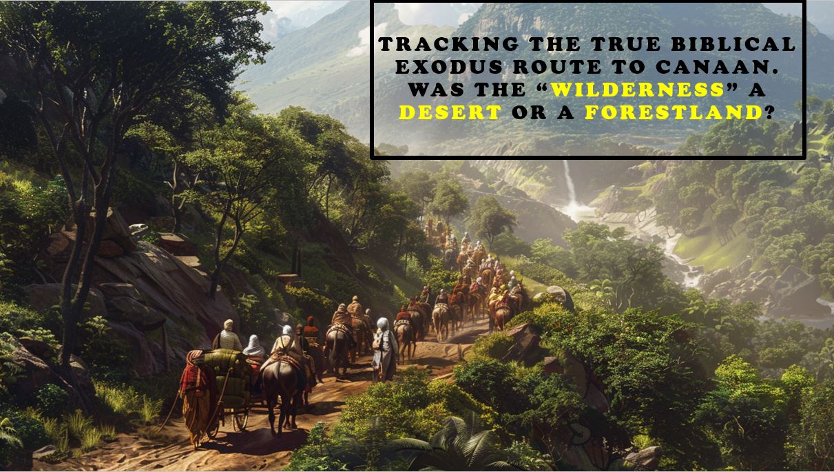 TRACKING THE TRUE BIBLICAL EXODUS ROUTE TO THE LAND OF CANAAN - PART 1