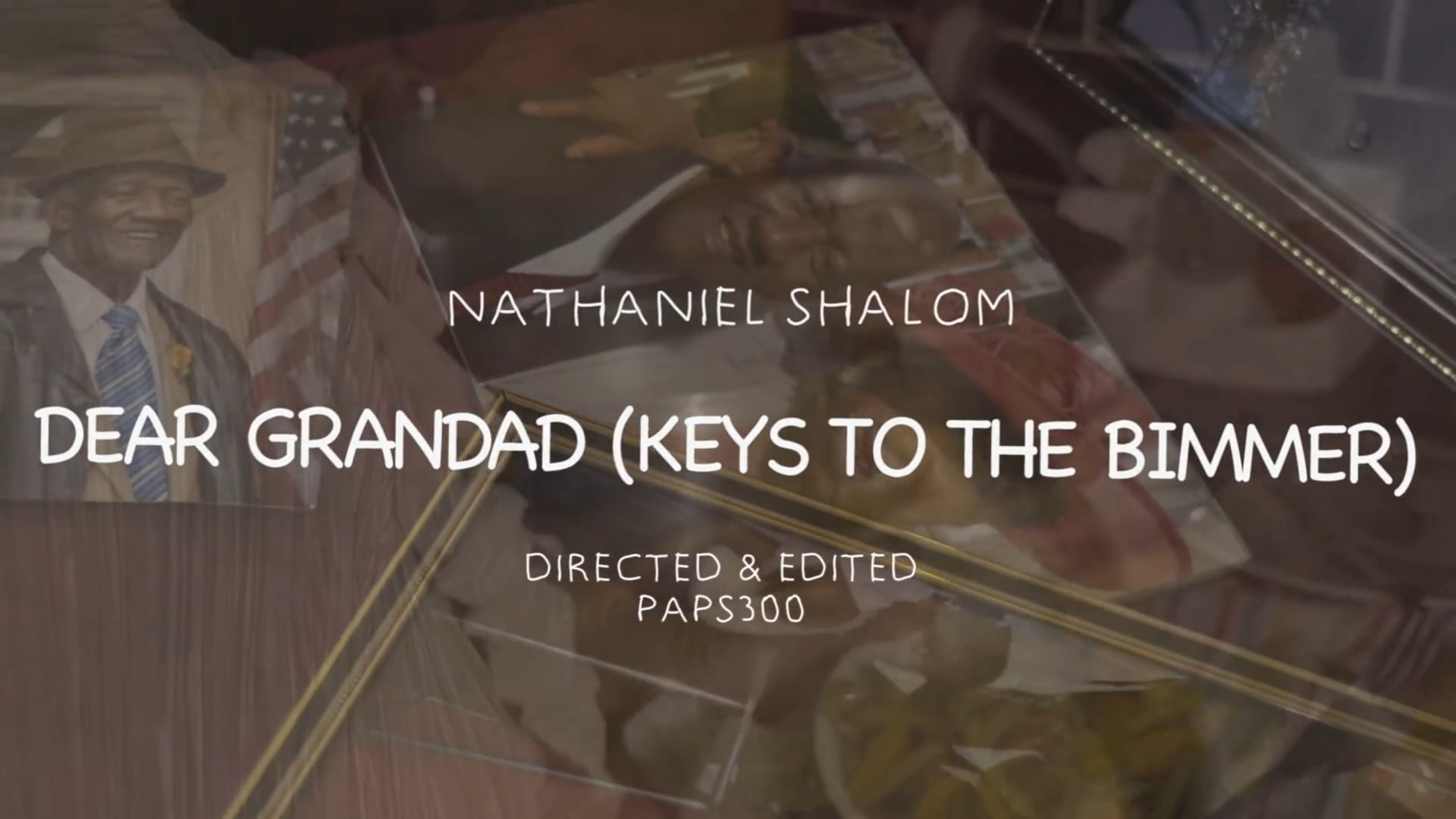 Nathaniel Shalom - Dear Grandad Keys To The Bimmer 