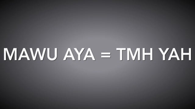 MAWU AYA /TMH YAH: Eʋe (Ewe) Tribe, T...