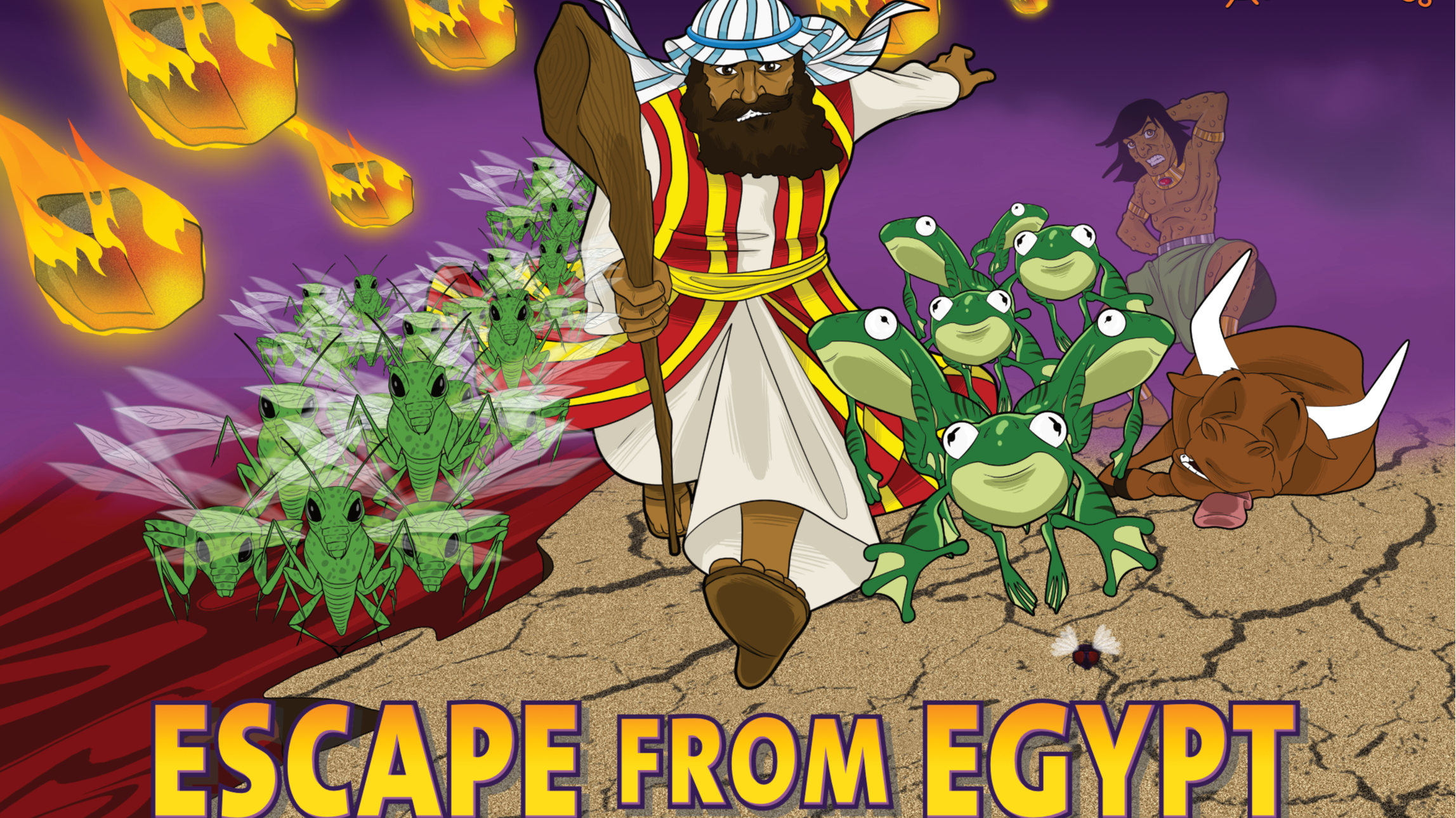 1. Escape from Egypt (Moses and the Ten Plagues)