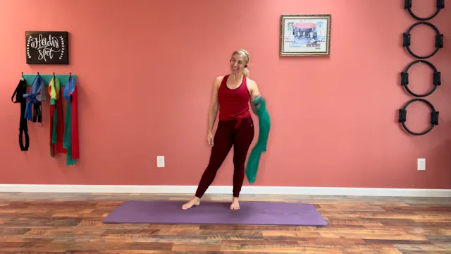 Legs and Abs with band