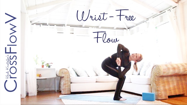CrossFlowV: Wrist-Free Yoga Flow