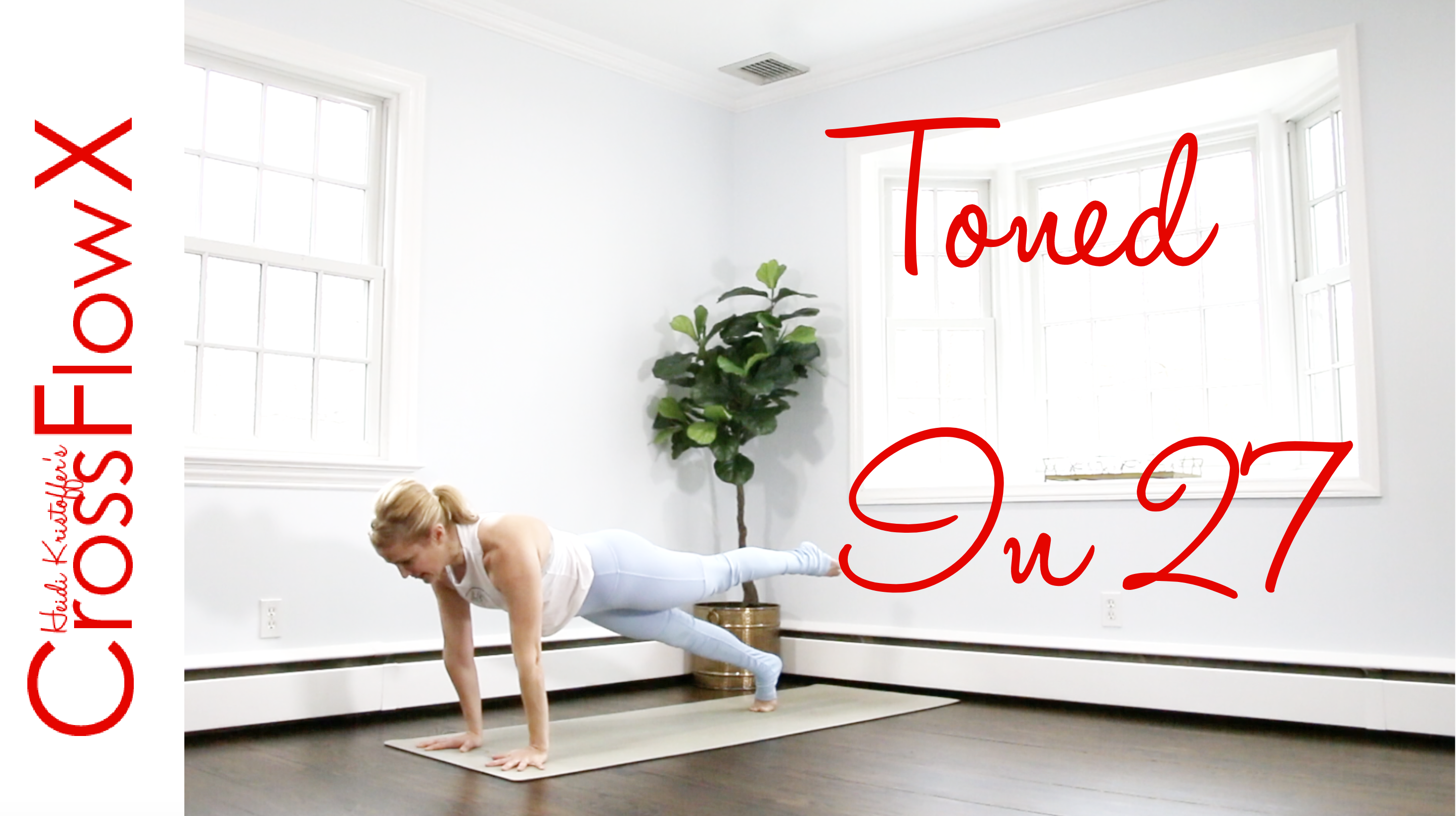 CrossFlowX™: Toned in 27.