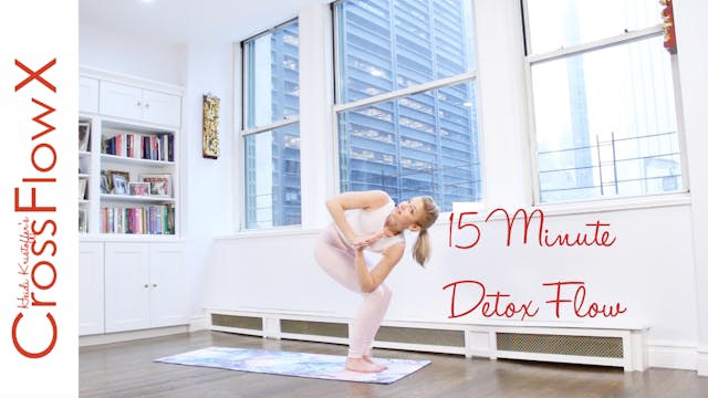 CrossFlowX™: 15-minute Detox Flow