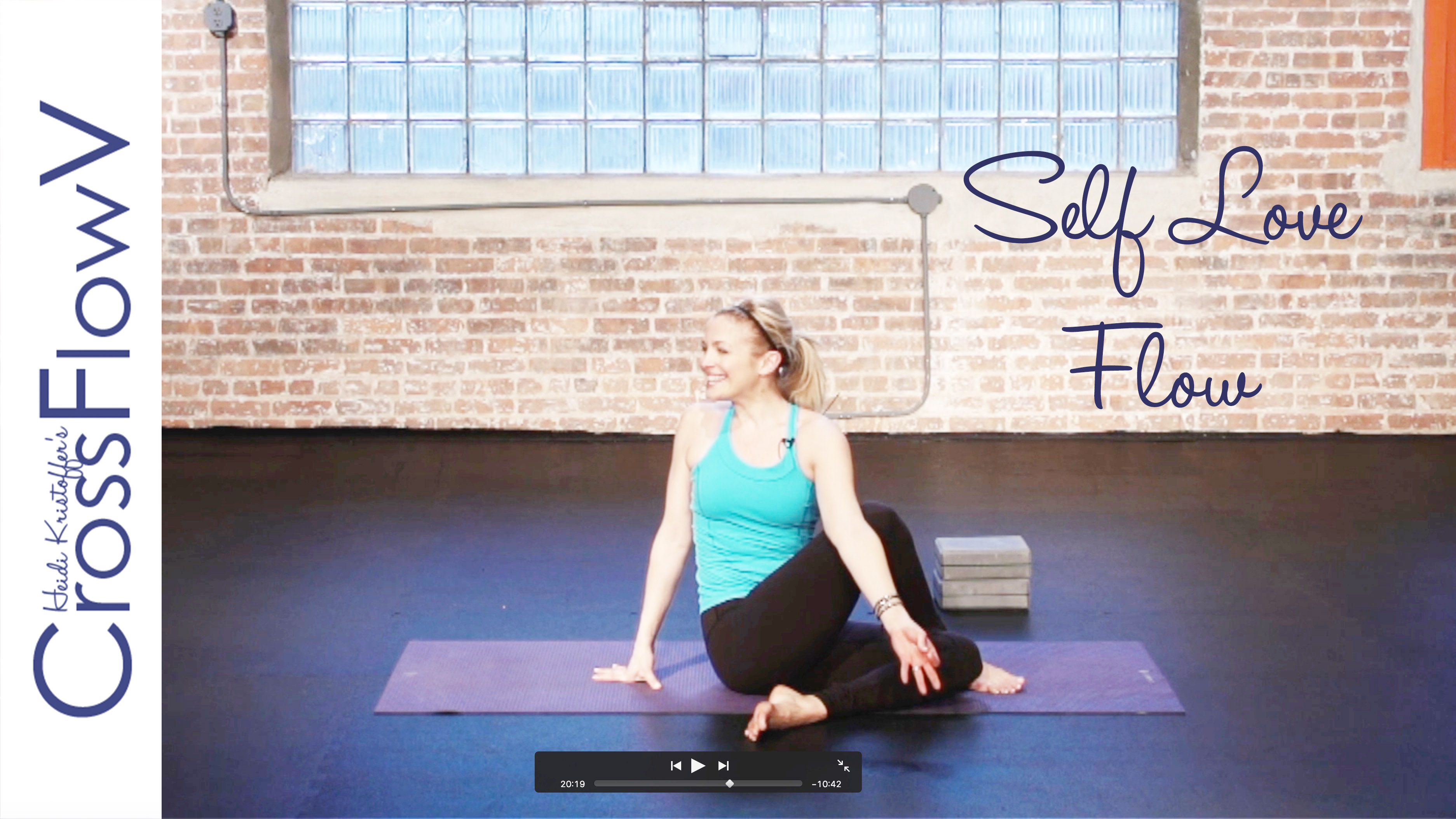 CrossFlowV: 30-Minute Self Love Flow