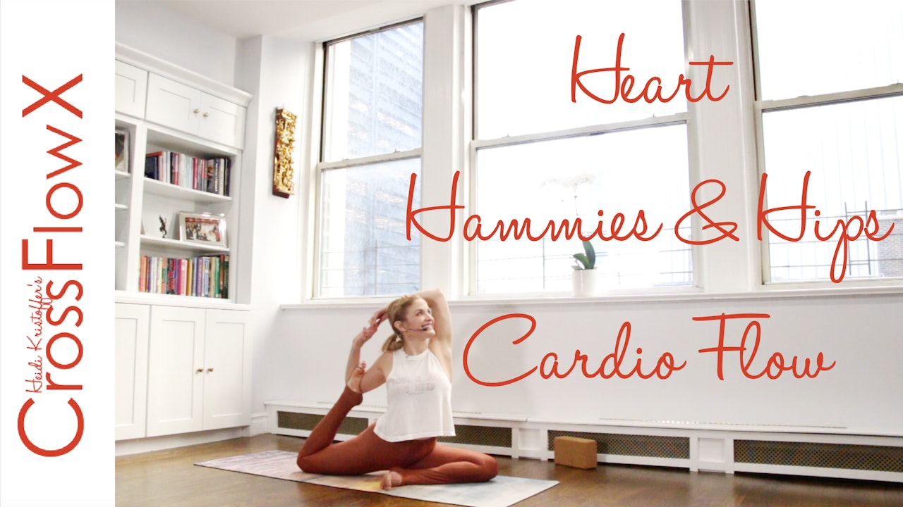 CrossFlowX™: Heart, Hips & Hammies Cardio Flow