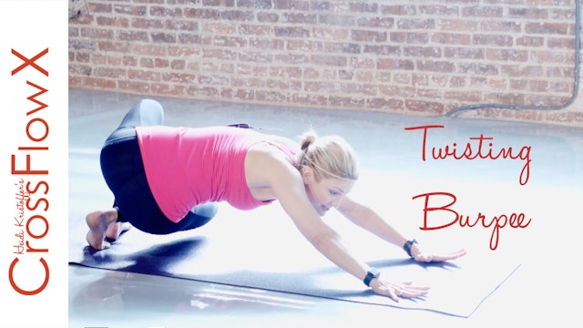 CrossFlowX™ Twisting Yoga Burpee