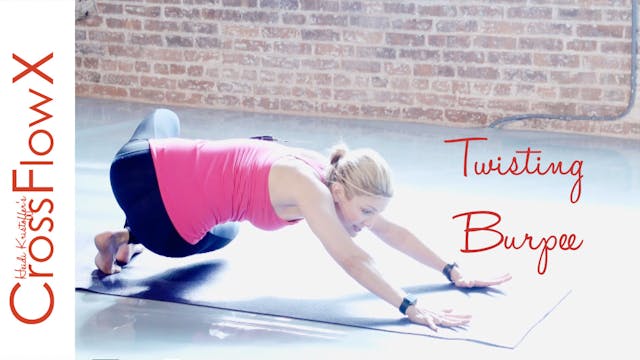 CrossFlowX™ Twisting Yoga Burpee