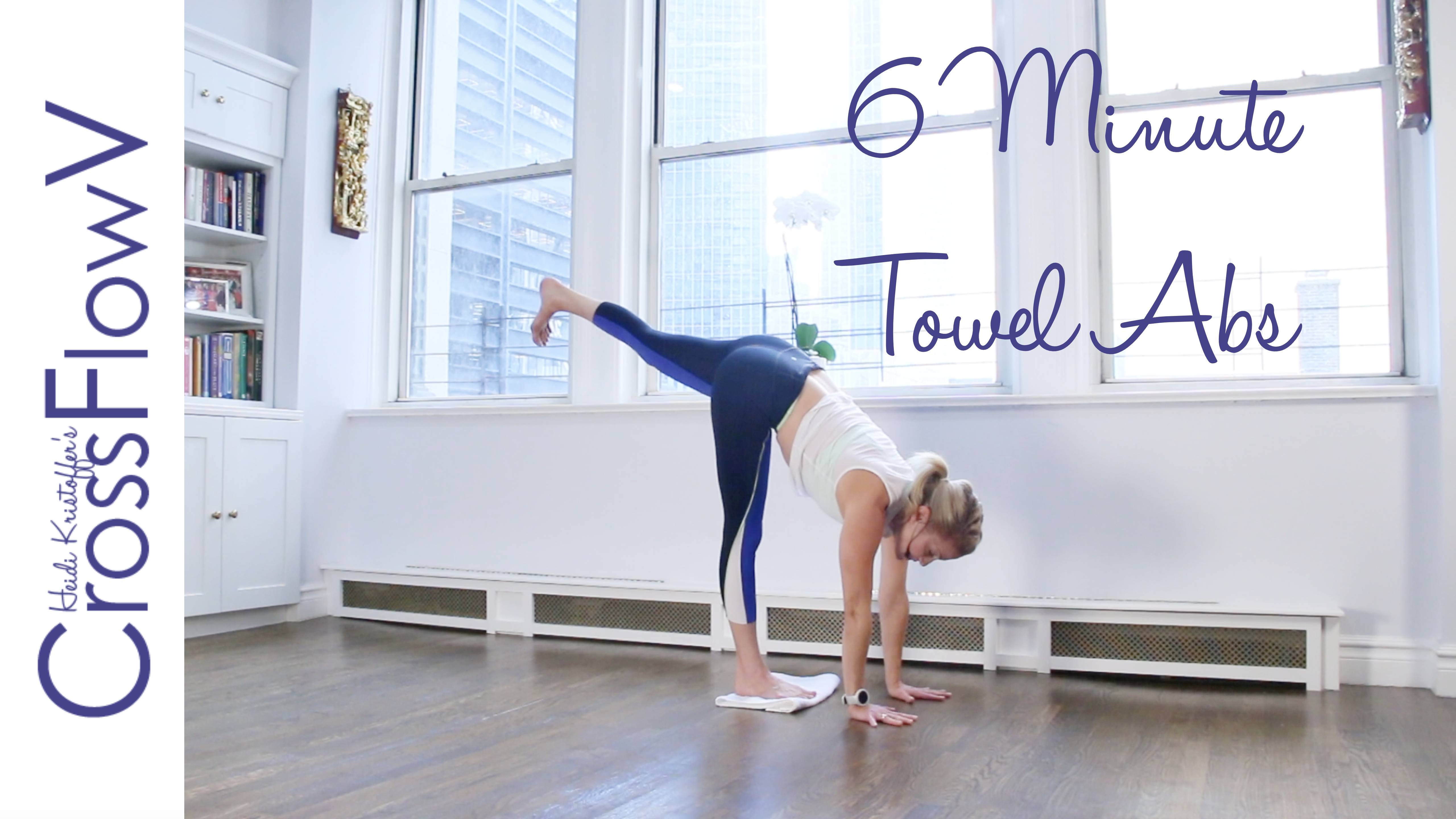 CrossFlowV: 6-Minute Towel Abs