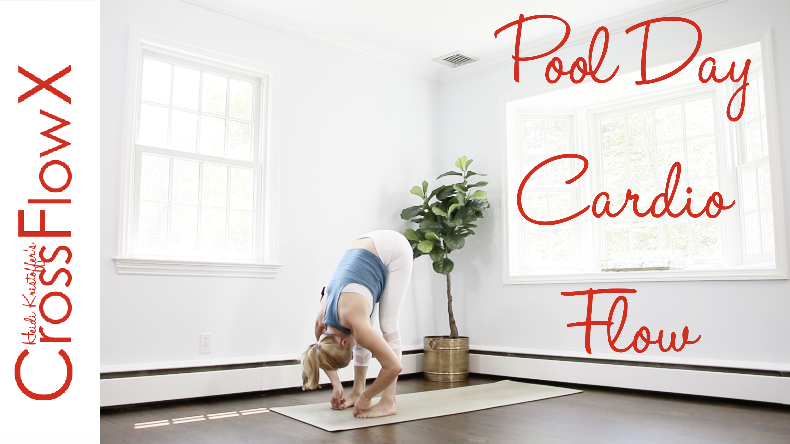 CrossFlowX™: Pool Day Cardio Flow