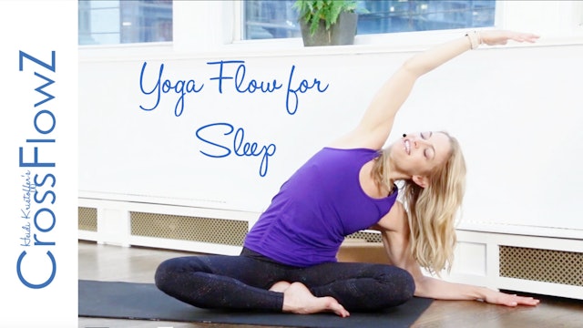 CrossFlowZ: Yoga Flow for Sleep