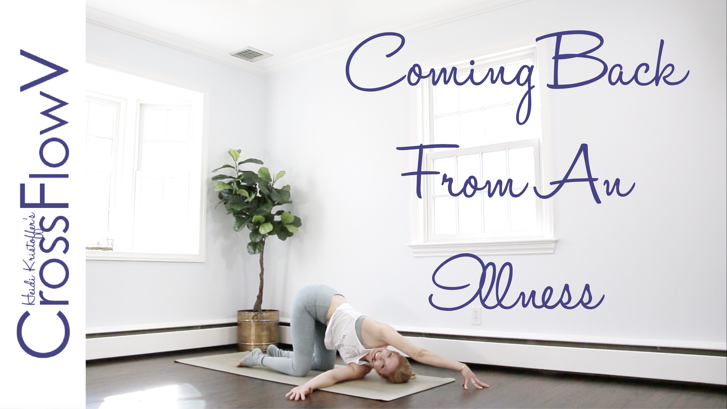 CrossFlowV: Coming Back From An Illness