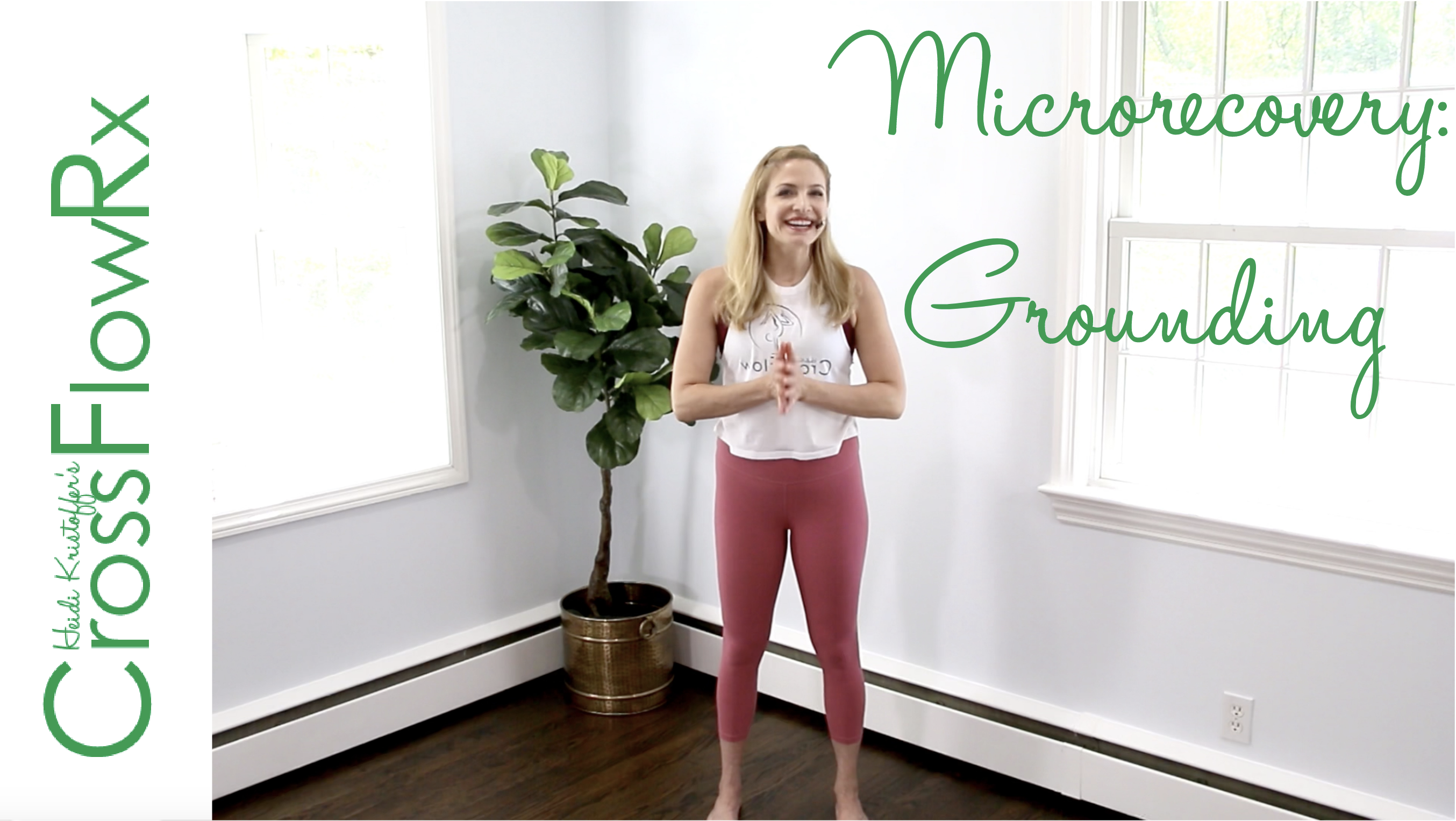 CrossFlowRx: Microrecovery: GROUNDING