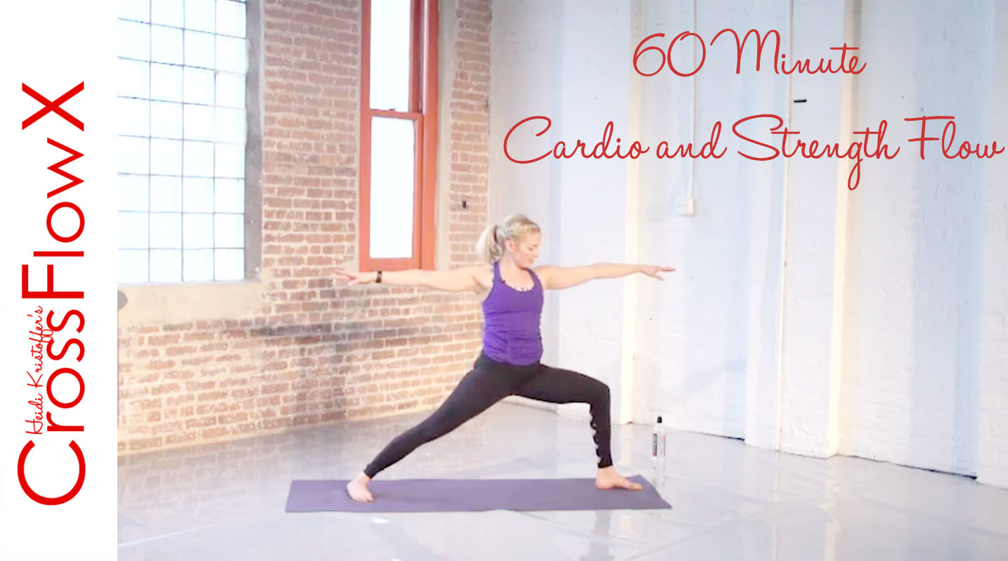 CrossFlowX™: 60 minute cardio + strength flow