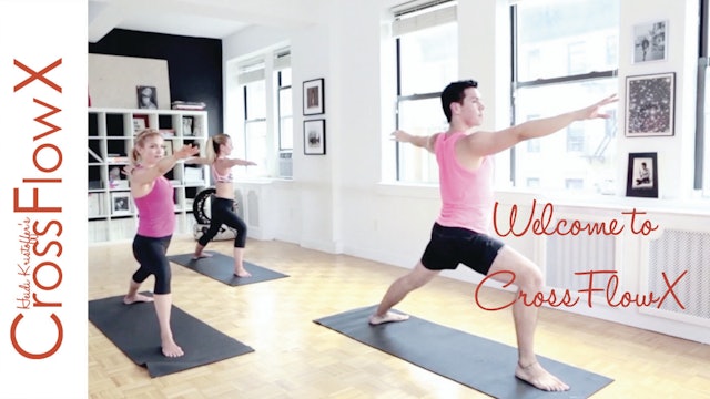 CrossFlowX™:  Meet your new favorite cardio yoga!