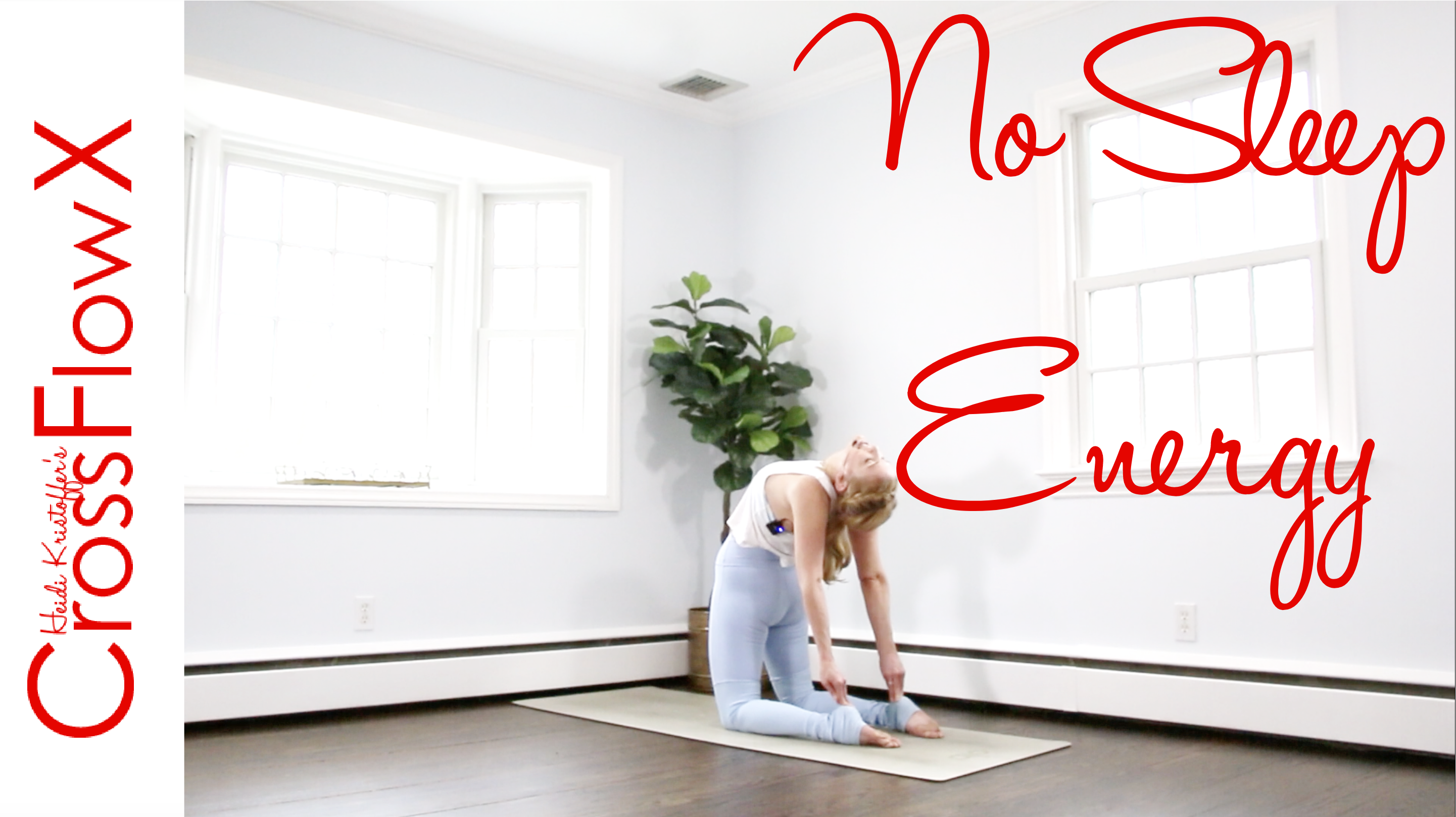 CrossFlowX™: No Sleep Energy