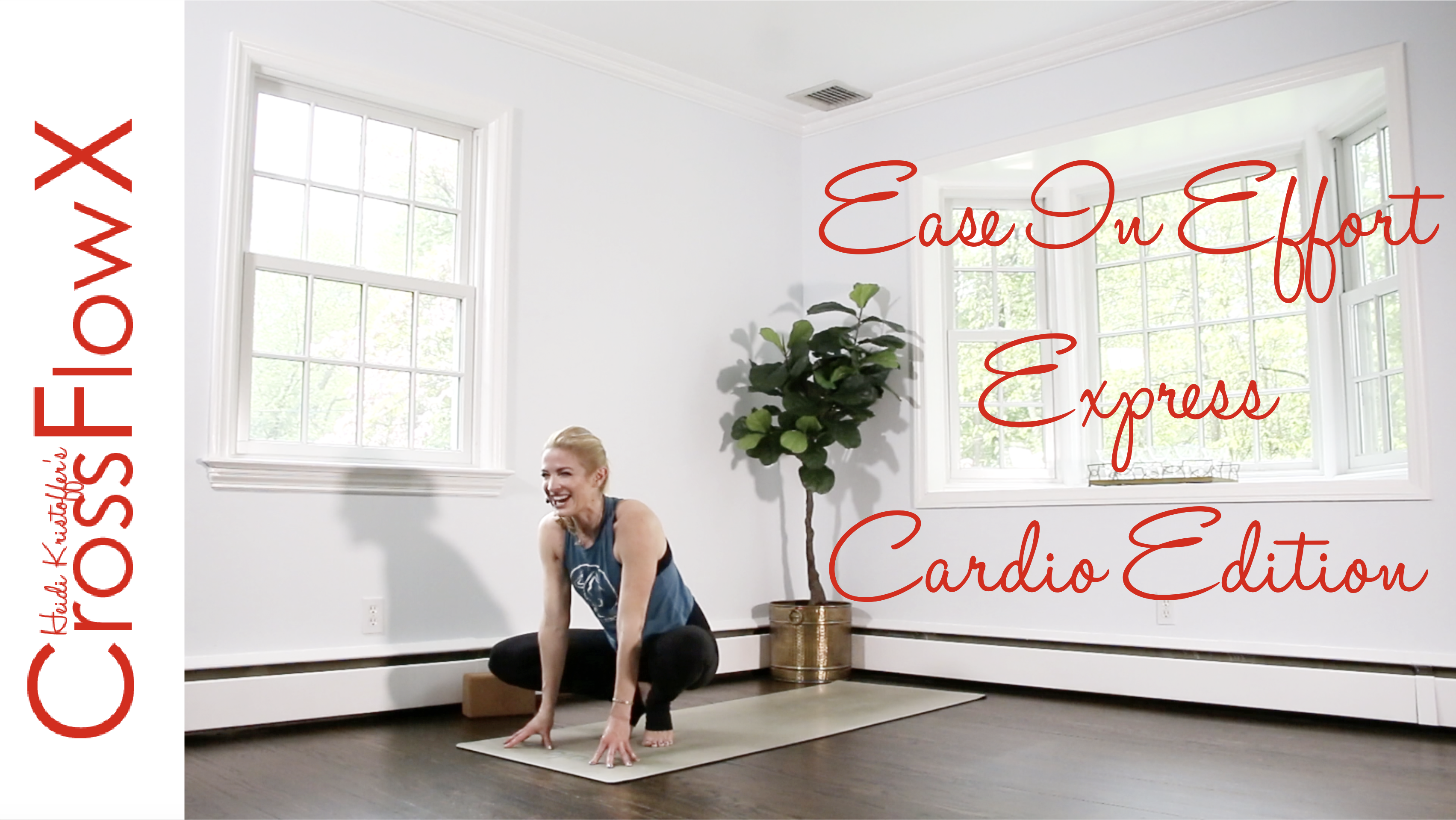 CrossFlowX™: Ease In Effort Cardio Edition Express