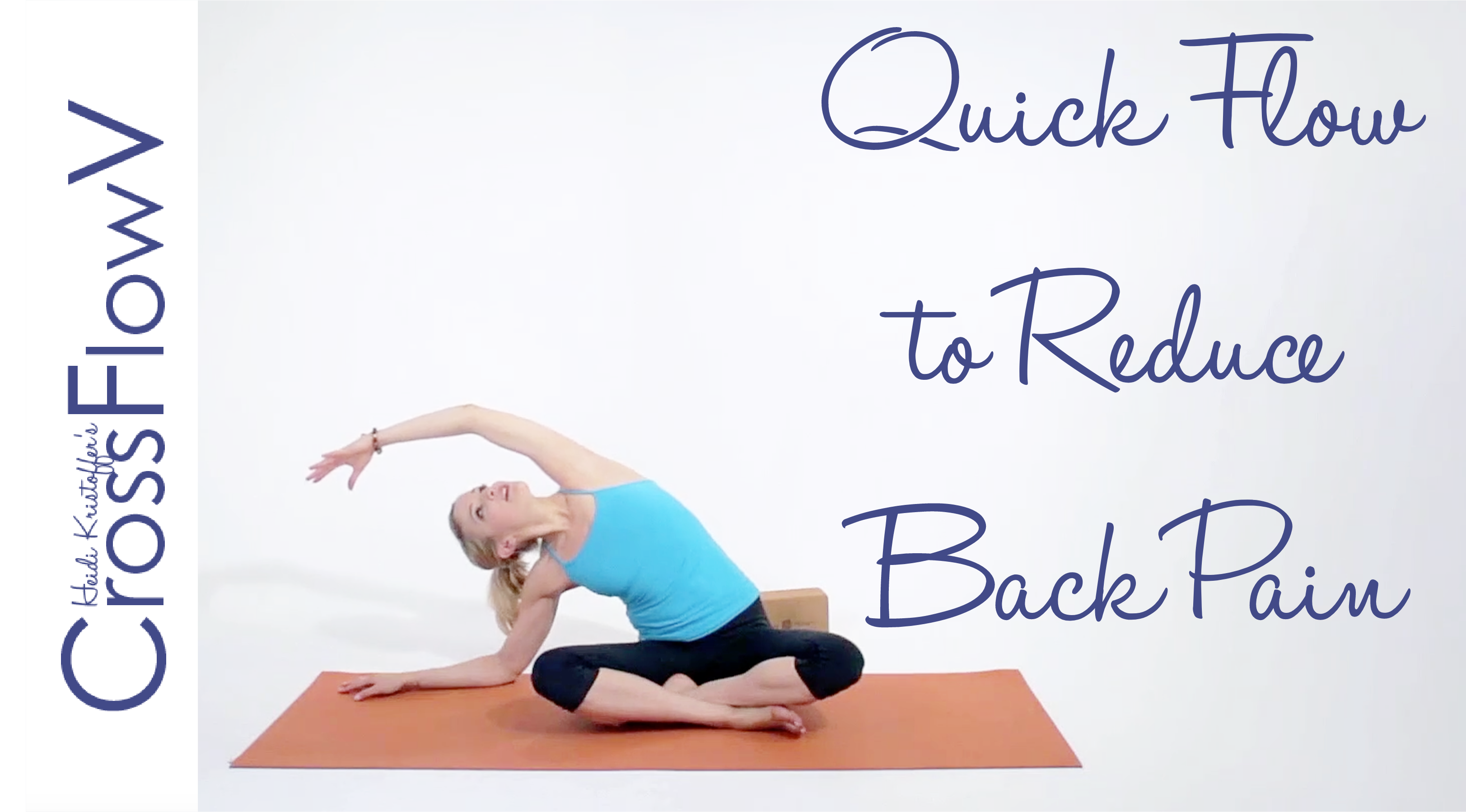 CrossFlowV: Pain Relief for Lower Back