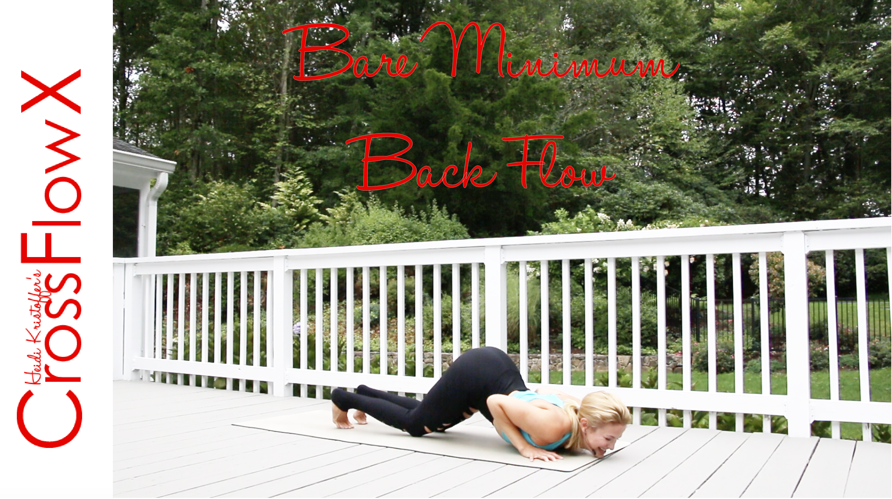 CrossFlowX™: Bare Minimum Back Flow