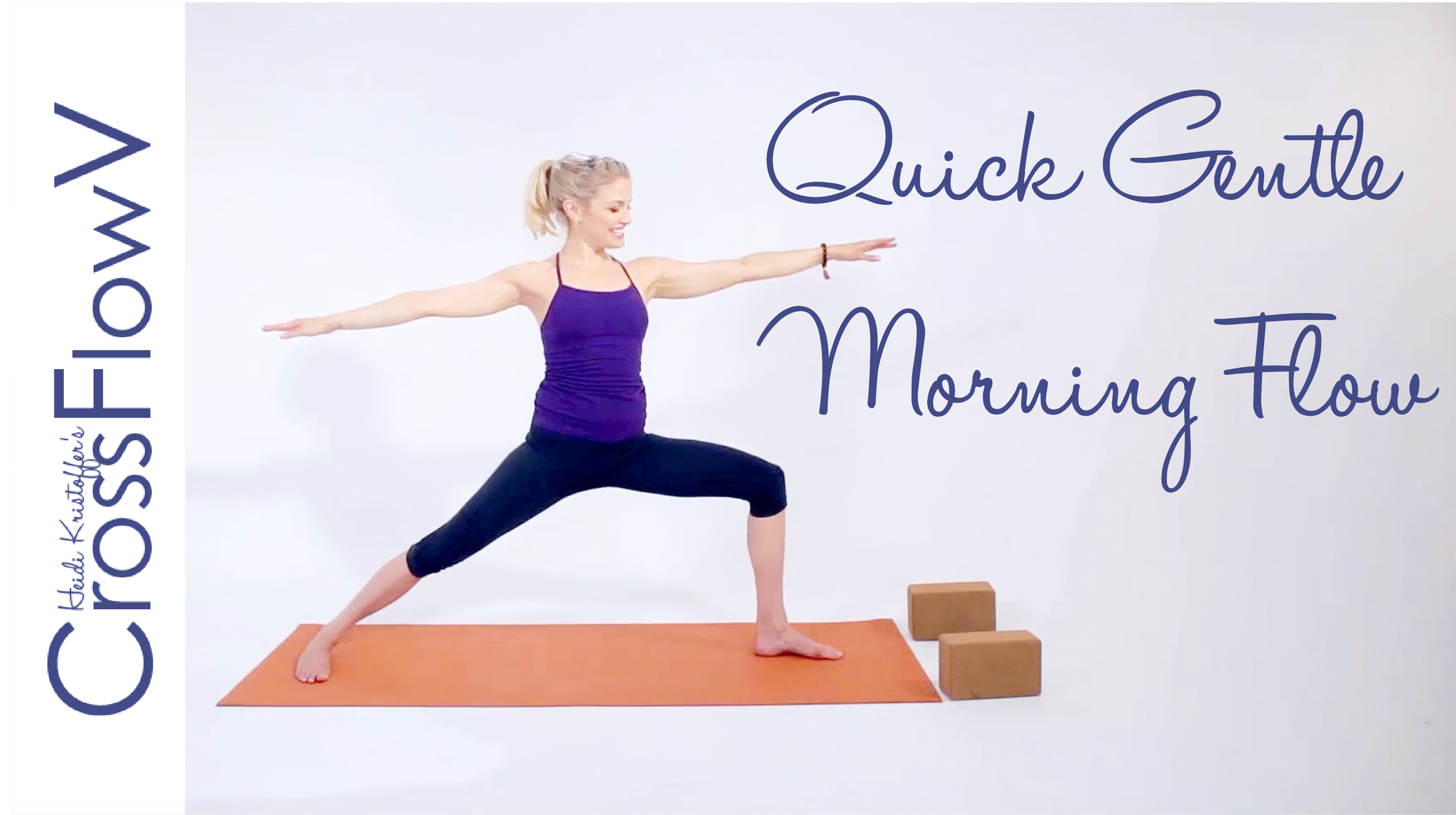 CrossFlowV: Quick and Gentle Wake Up Flow