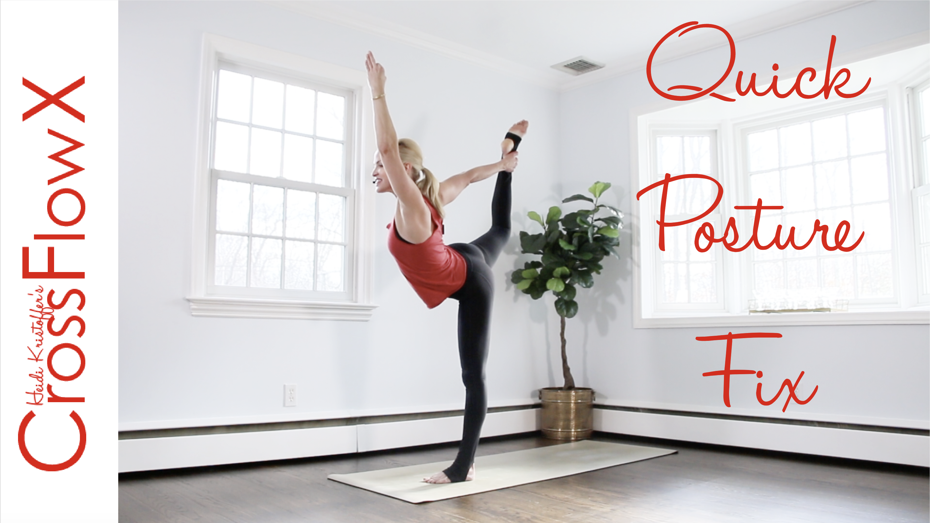 CrossFlowX™: Quick Posture Fix