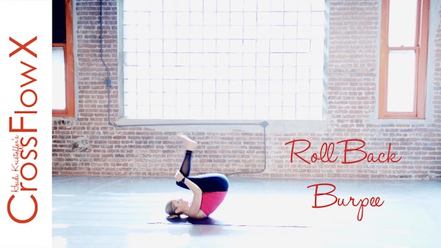 CrossFlowX™ Roll-Back Yoga Burpee