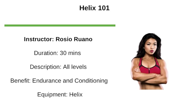 Tuesday 6:00 pm PT - Helix 101 - All Levels