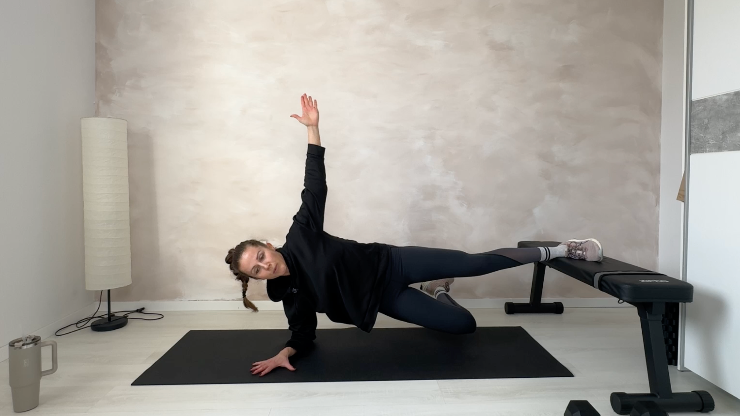 60 MIN - STRENGTH - ALSÓ TEST  I  KÉZI SÚLYZÓ + PAD