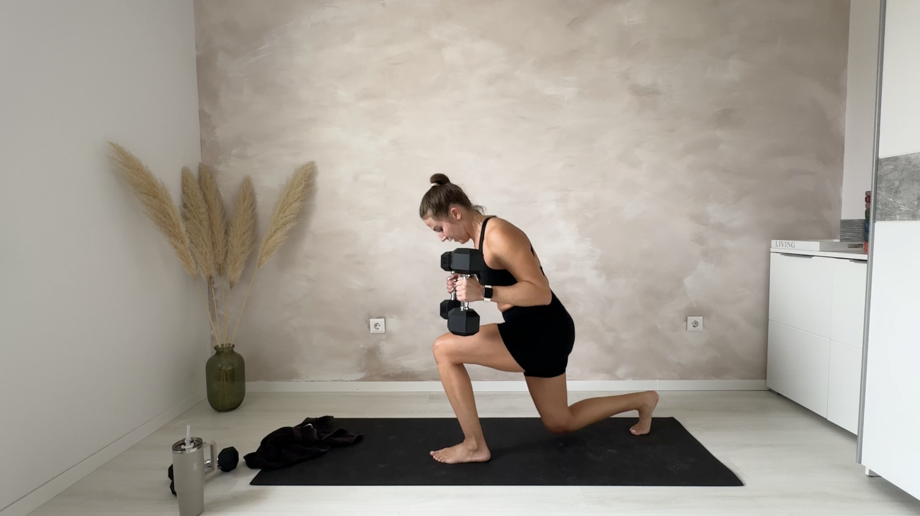 45 MIN - HIIT - FULL BODY  I  KÉZI SÚLYZÓK