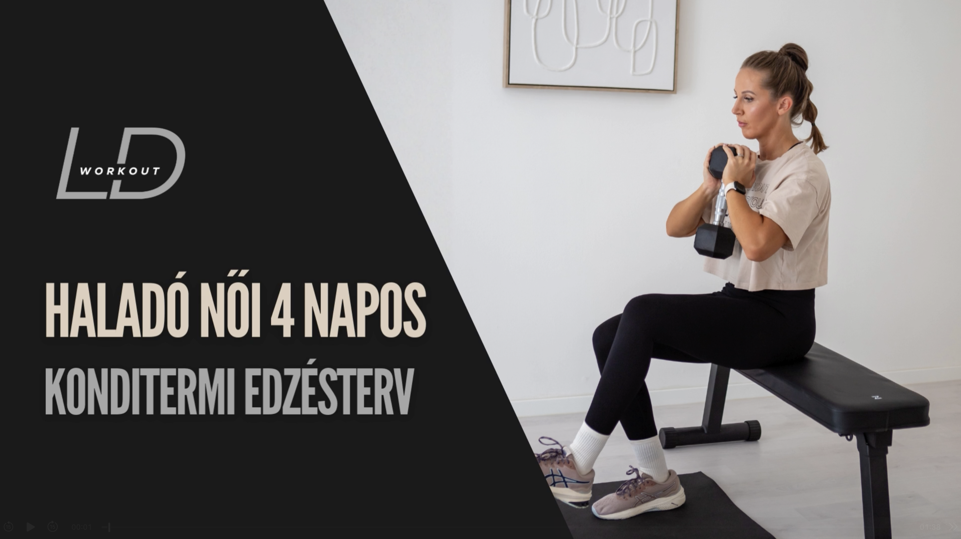 HALADÓ NŐI 4 NAPOS KONDITERMI EDZÉSTERV