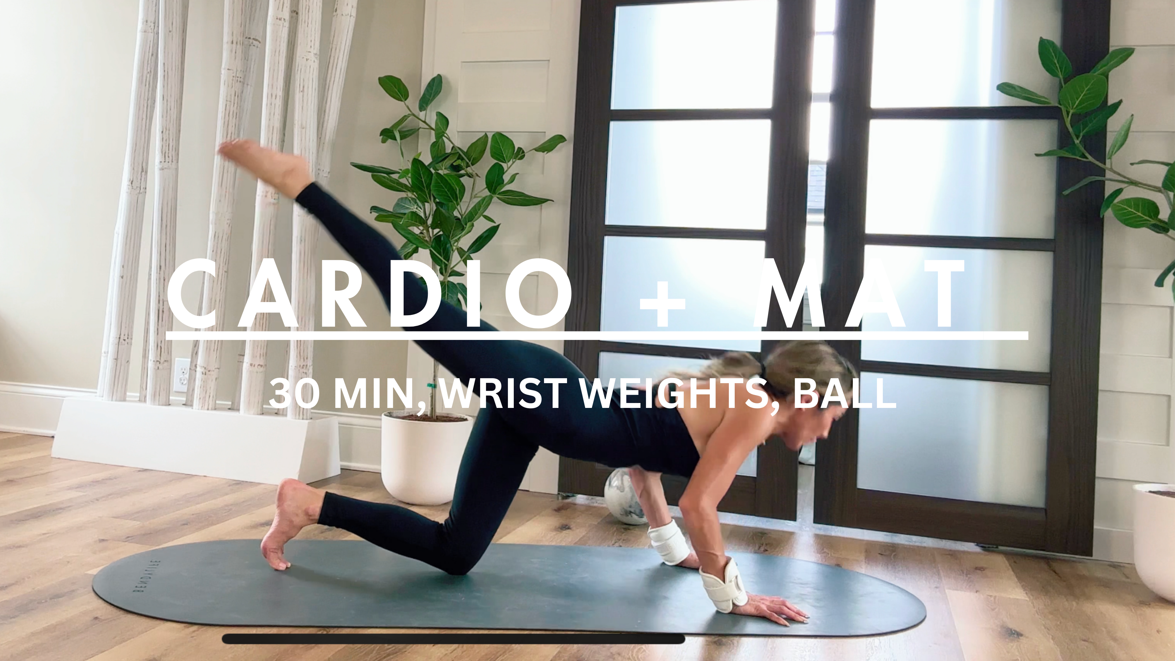 30 MIN: CARDIO AND MAT