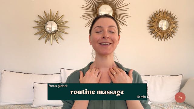 10 min - Routine Massage du Visage
