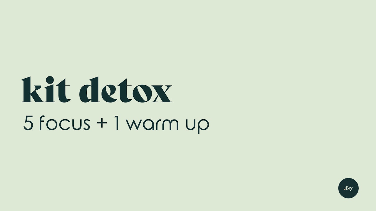 Kit : 5 min - Detox