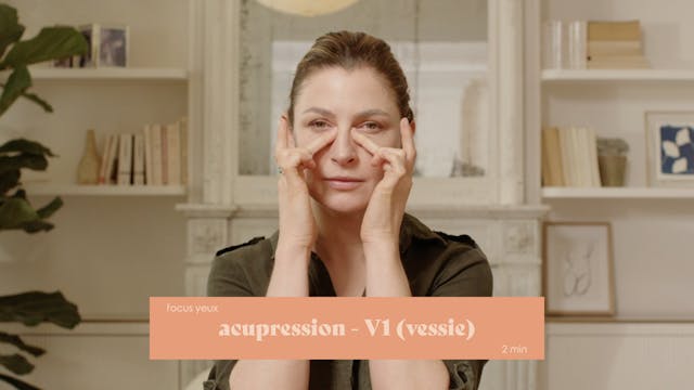 Point Acupression Vessie (V1) - Focus...
