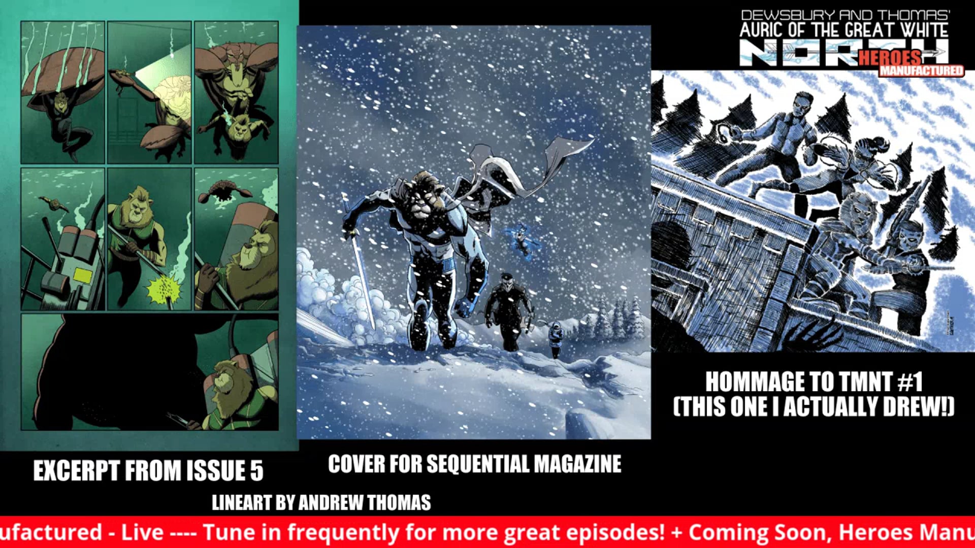 Heroes Manufactured Live - EP4 with Guest Sharon Gauthier