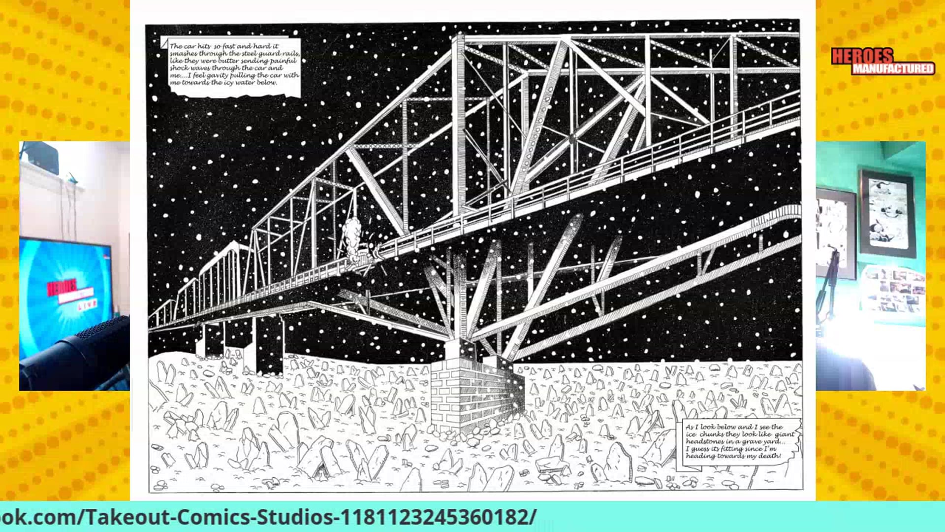 With guest artist William Bryne from Max Burger P.I. & North Sheild