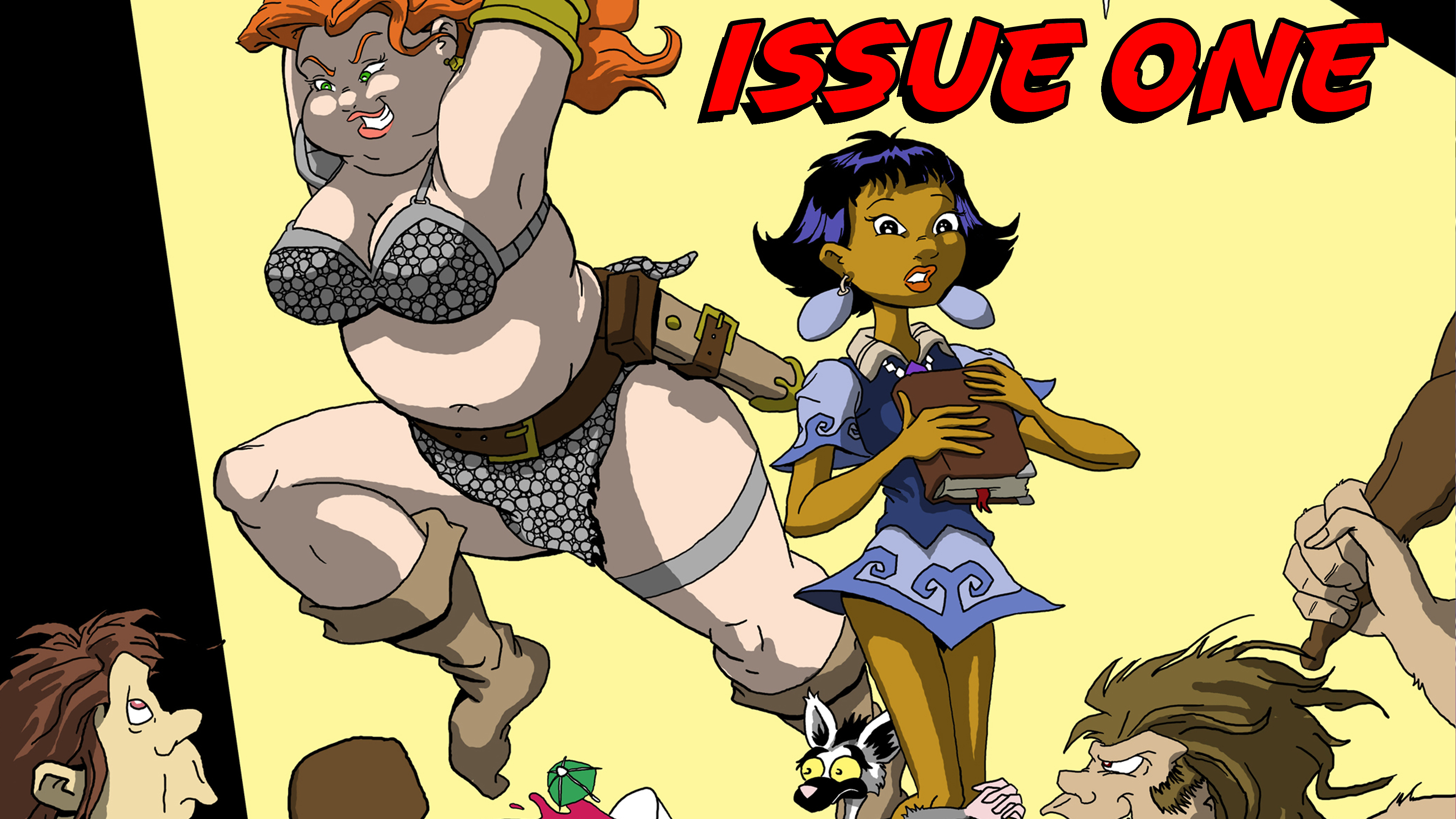 Issue 1: Escape From the Minions of the Temple of the Slaves of the Demon God...